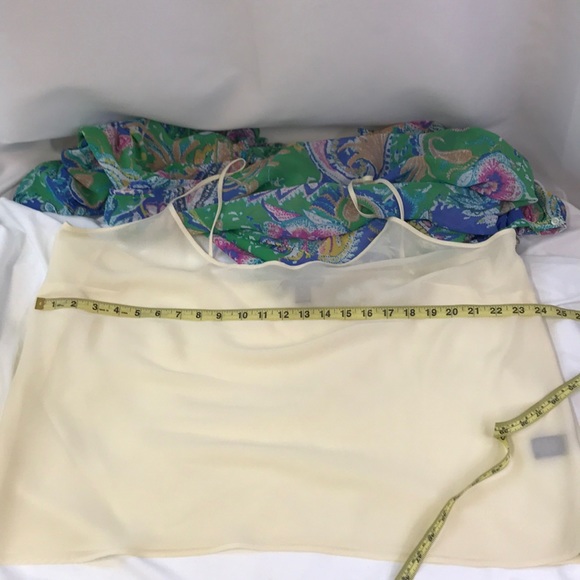 Chaps Paisley Tunic with Under Cami Size 2X - Picture 10 of 11